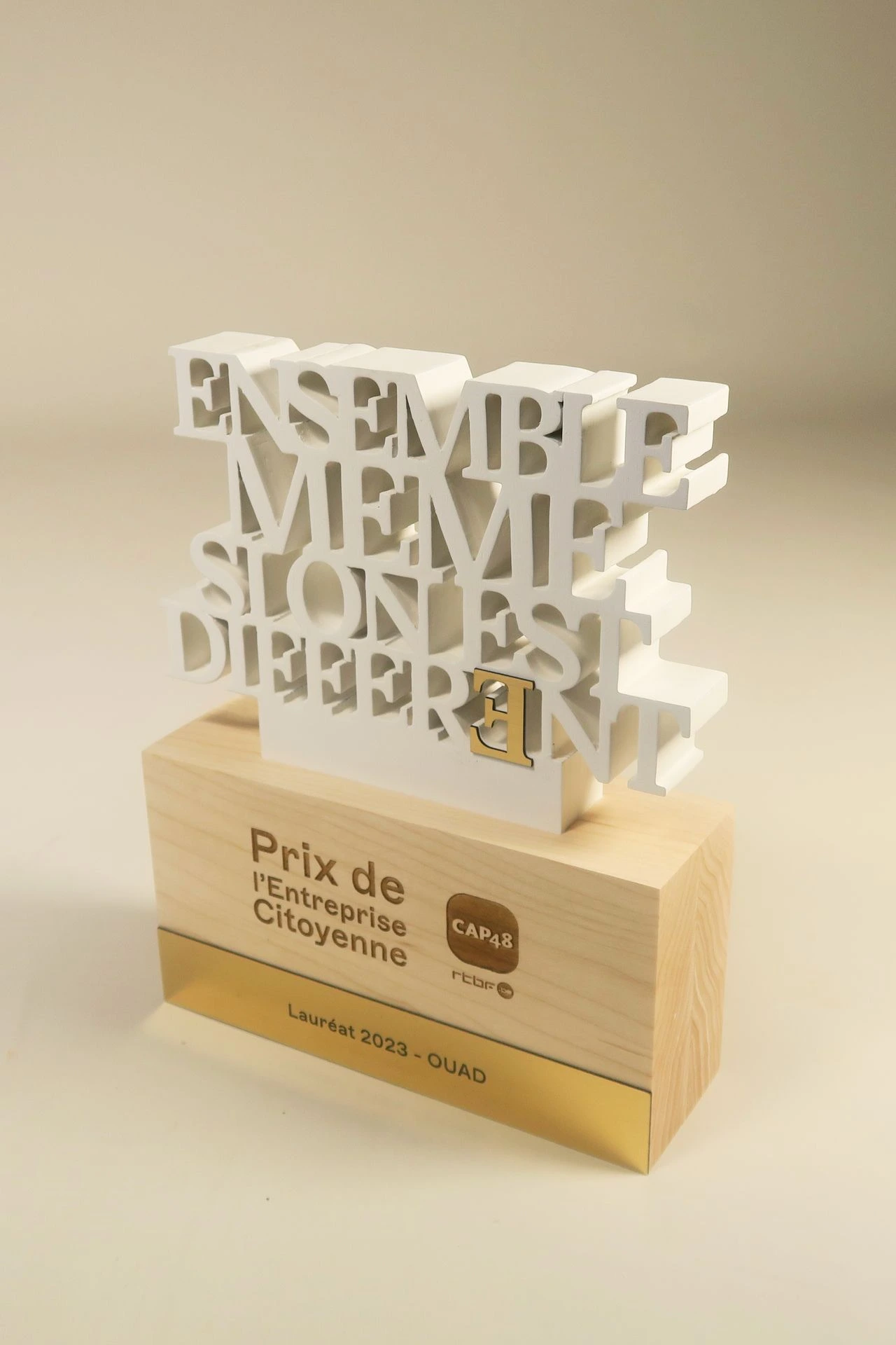 trophée sur mesure