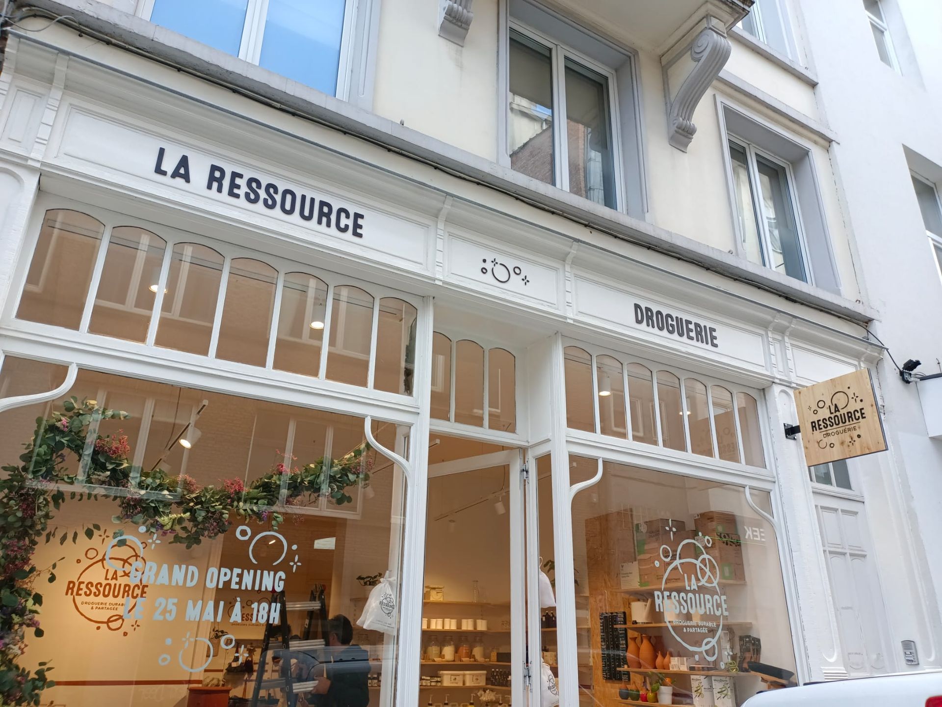 projet sur mesure façade commerce