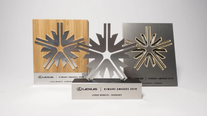 trophées bois et aluminium sur mesure