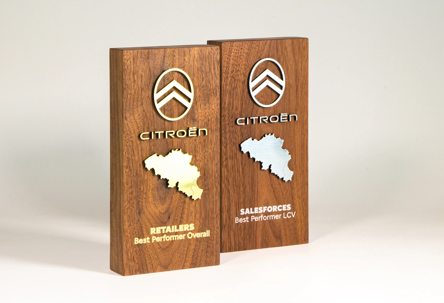 trophée entreprise sur mesure
