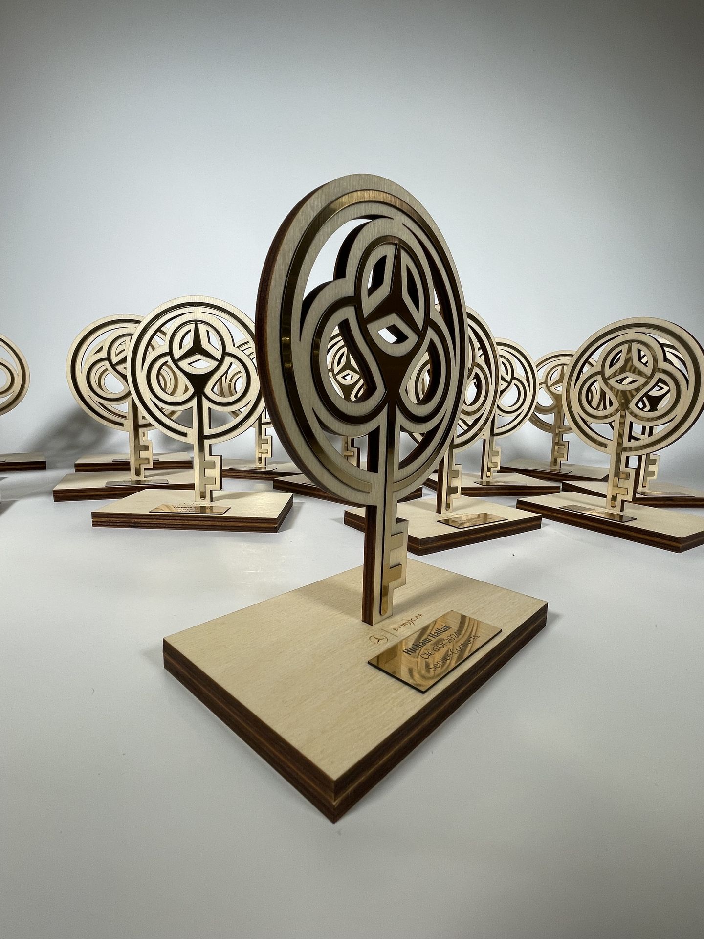 trophée bois sur mesure