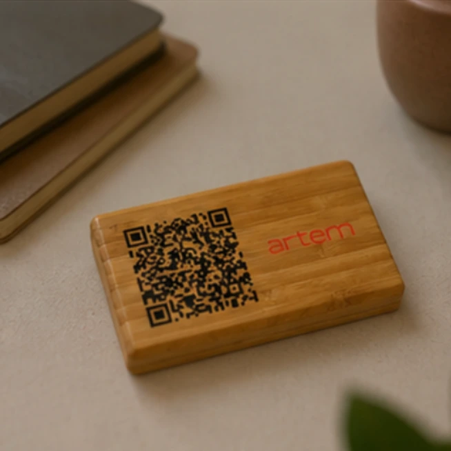 bloc QR code personnalisé