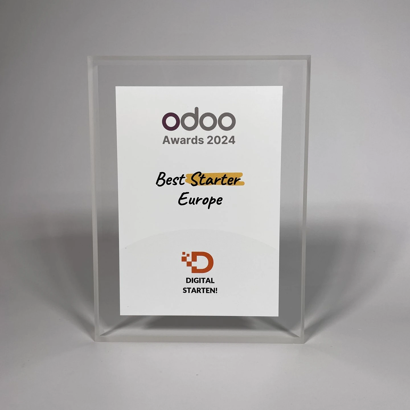 trophée plexiglas imprimé