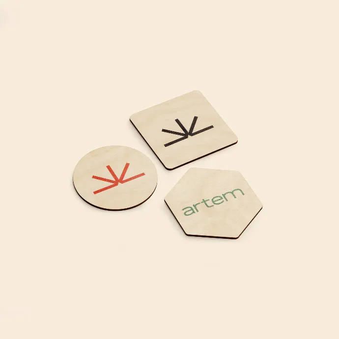 Sous-verres personnalisés en bois.webp