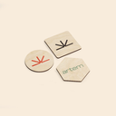 Sous-verres personnalisé en bois