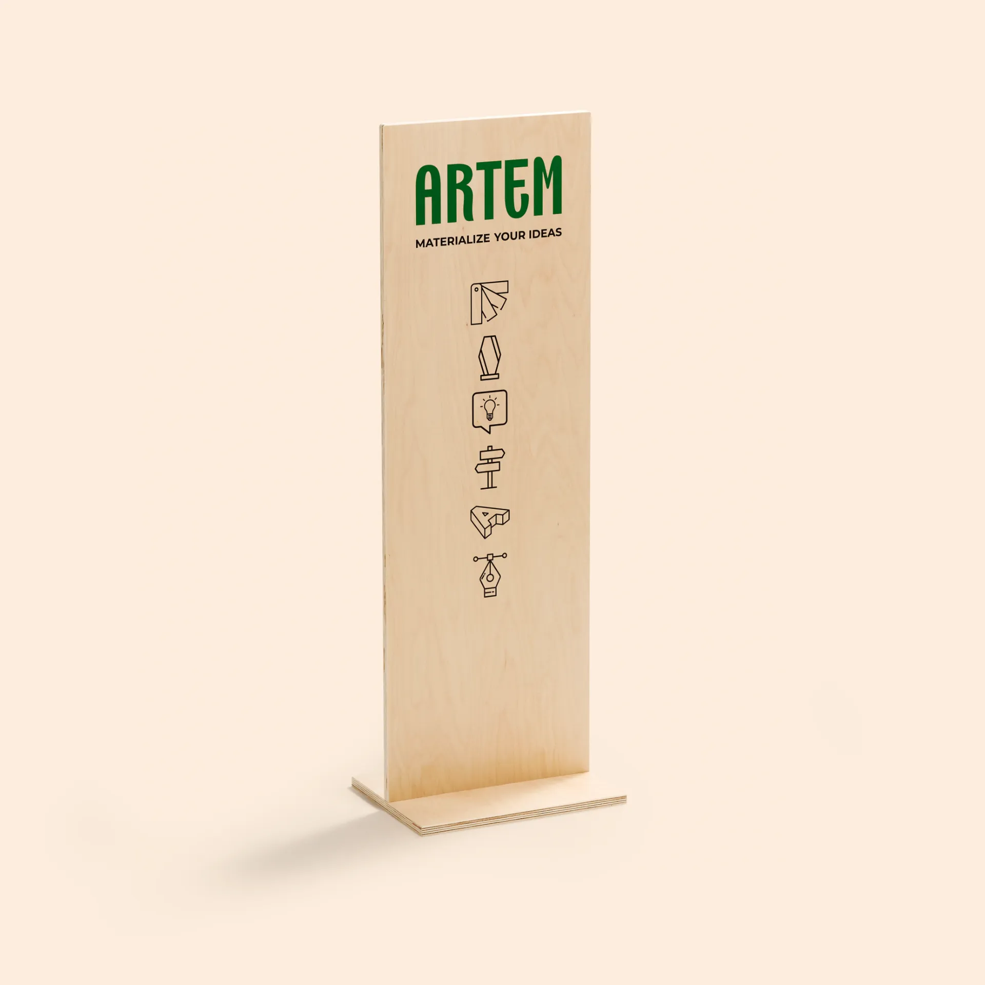 Totem en bois